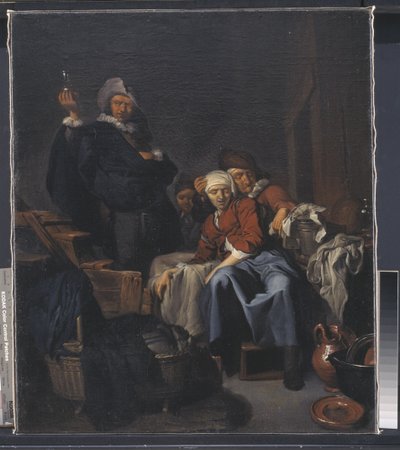 Une paysanne malade - Cornelis Pietersz Bega