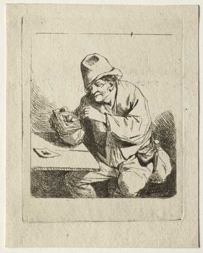 Paysans allumant sa pipe - Cornelis Pietersz Bega
