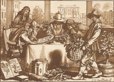 Botaniste - Cornelis Ploos van Amstel (signed by artist)