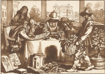 Botaniste - Cornelis Ploos van Amstel (signed by artist)