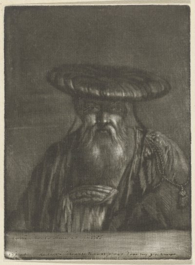 Homme oriental - Cornelis Ploos van Amstel (signed by artist)