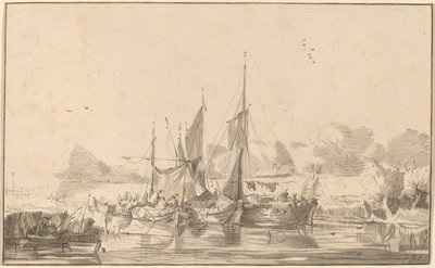 Canal à Utrecht - Cornelis Ploos van Amstel