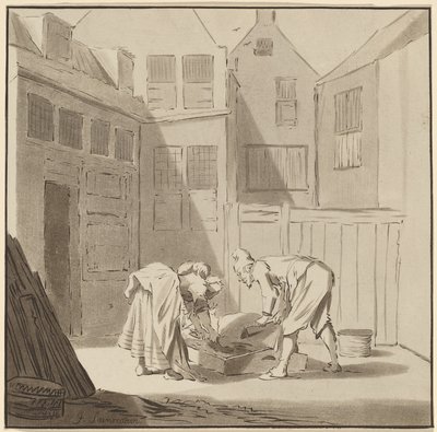 Abatteurs de porcs - Cornelis Ploos van Amstel