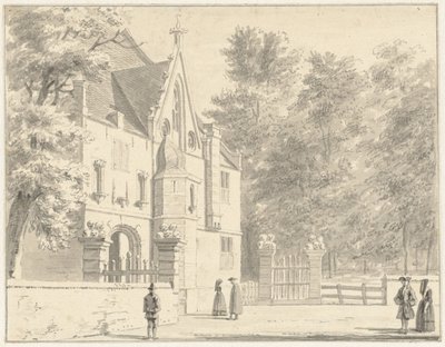 Partie arrière de la grande église à Edam - Cornelis Pronk