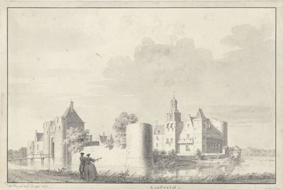 Château Liesveld près de Groot-Ammers dans l