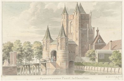 Porte de Spaarnwouder à Haarlem - Cornelis Pronk