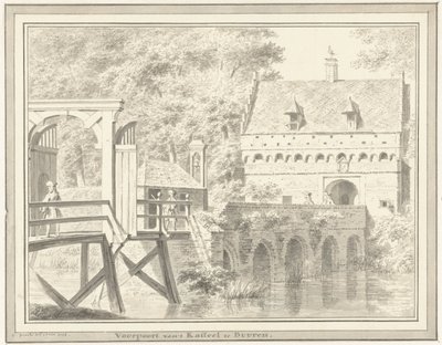 Porte avant du château de Buren - Cornelis Pronk
