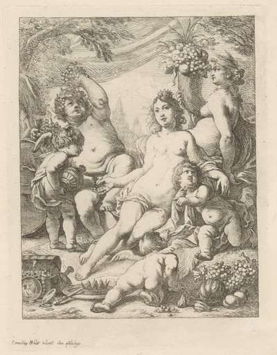 Bacchus, Vénus et Cérès - Cornelis Schut (I)