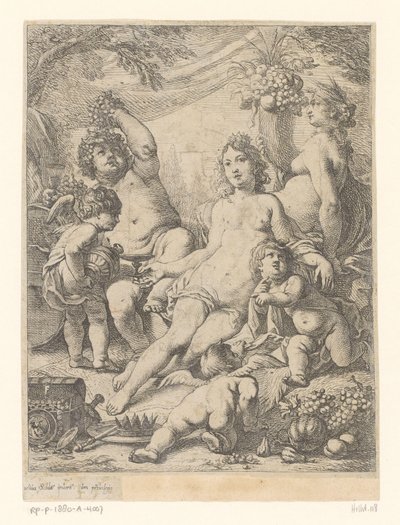 Bacchus, Vénus et Cérès - Cornelis Schut (I)