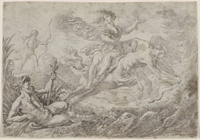 Nessus frappé par la flèche empoisonnée d