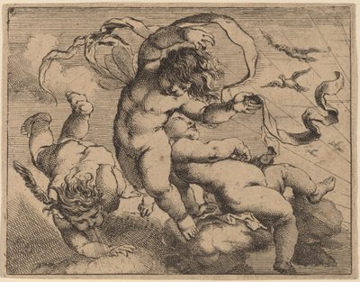 Trois Putti Volants - Cornelis Schut I
