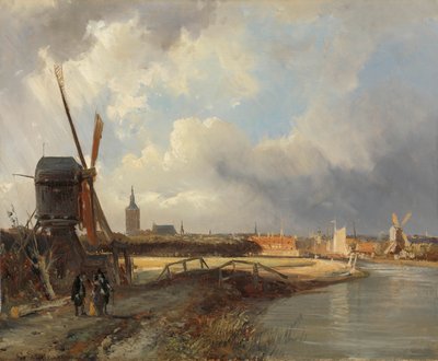 Vue de La Haye - Cornelis Springer