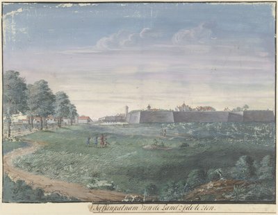 Le fort Jaffnapatnam à Ceylan - Cornelis Steiger