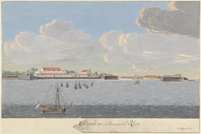 Vue de Colombo depuis la rade - Cornelis Steiger