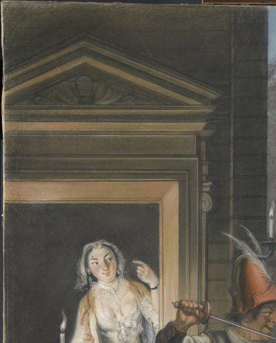 La scène de corruption du deuxième acte de la comédie 