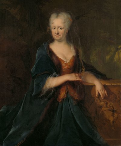 Portrait de Louise Christina Trip, épouse de Gerrit Sichterman - Cornelis Troost