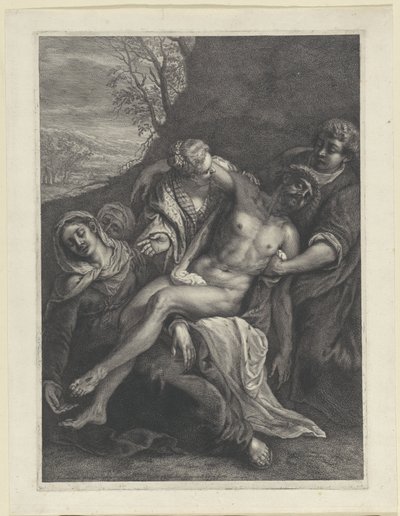 La lamentation du Christ - Cornelis Visscher (II)