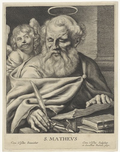 Évangéliste Matthieu - Cornelis Visscher (II)