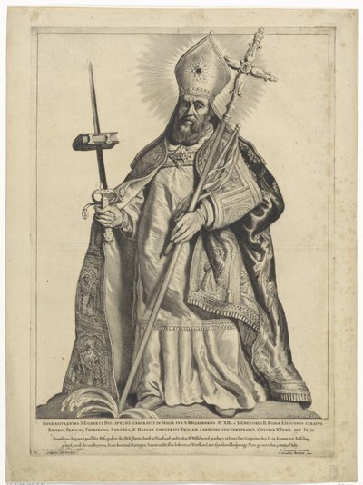 H. Bonifatius, Nederlandse heiligen (titre de la série) - Cornelis Visscher (II)