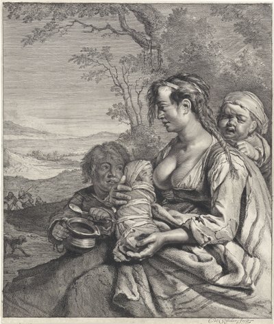 Heidin - Cornelis Visscher (II)