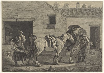 Maréchal-ferrant - Cornelis Visscher (II)