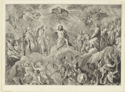 Jugement dernier (plaque supérieure) - Cornelis Visscher (II)