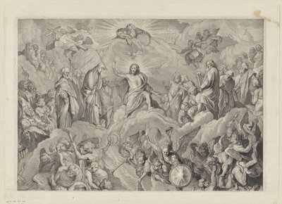 Le dernier jugement (plaque supérieure) - Cornelis Visscher (II)