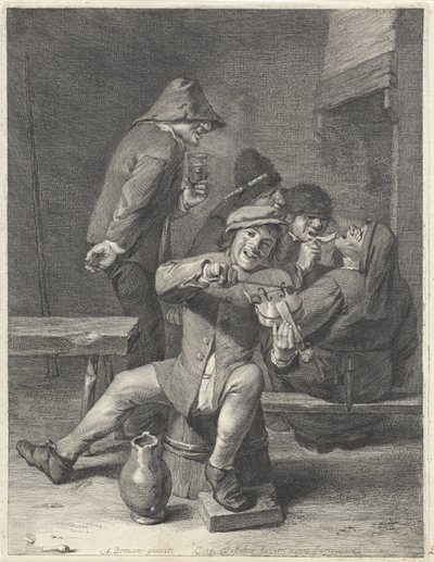Violoniste / Audition - Cornelis Visscher (II)