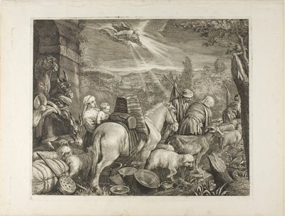 Abraham quittant Haran (L