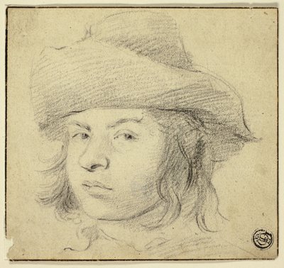 Buste de jeune homme avec chapeau - Cornelis Visscher