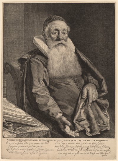 Gellius de Bouma - Cornelis Visscher