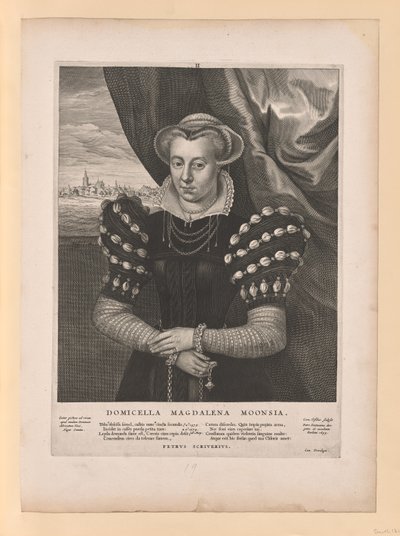 Lunes de Magdalena, extrait de Quatuor Personae - Cornelis Visscher