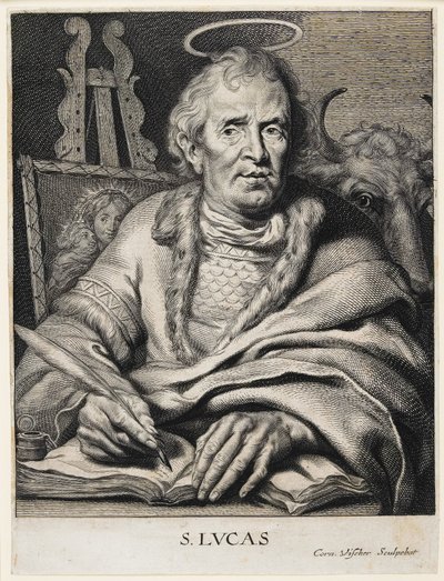 Saint Luc - Cornelis Visscher