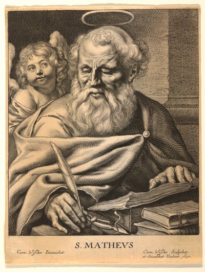 Saint Matthieu (S. Mathevs) - Cornelis Visscher