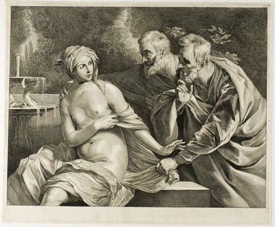 Suzanne et les vieillards, du Cabinet Reynst - Cornelis Visscher