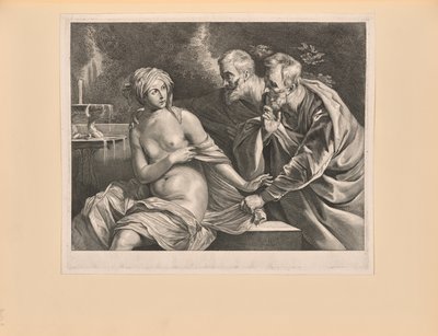 Susanna et les anciens, du Cabinet Reynst - Cornelis Visscher