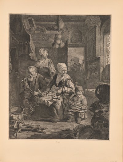 La femme aux crêpes - Cornelis Visscher
