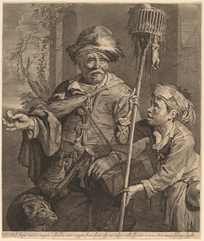 Le vendeur de poison pour rats - Cornelis Visscher