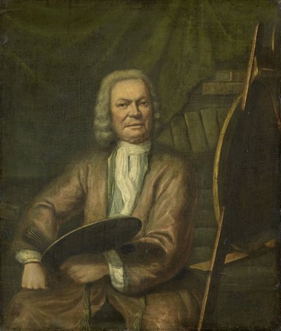 Portrait de Jan Maurits Quinkhard, peintre - Cornelis Wever