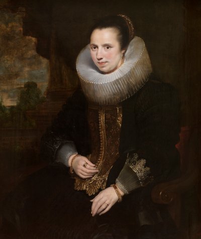 Elisabeth Hoegaerts - Cornelis de (attr. to) Vos