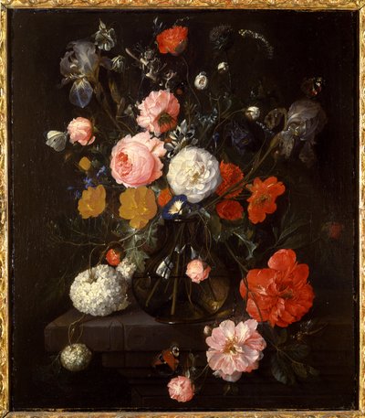 Vase avec des fleurs, vers 1670-80 - Cornelis de Heem