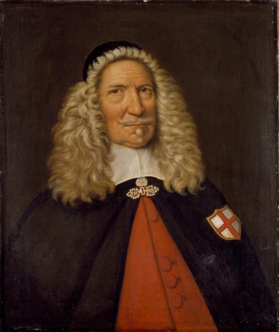 Capitaine Nicholas Burgh, 17e siècle - Cornelis de Neve