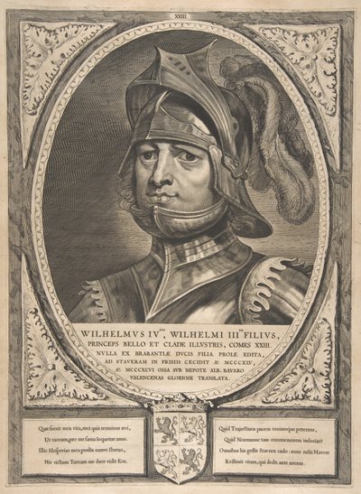 Guillaume IV de la série Comtes et Comtesses de Hollande, Zélande et Frise-Occidentale, 1650 - Cornelis de Visscher