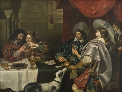 Le jeu de cartes - Cornelis de Vos