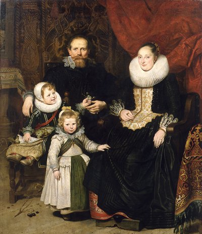 Autoportrait avec la famille - Cornelis de Vos