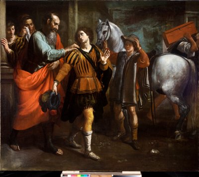 Départ du Fils Prodigue, c.1650 - Cornelis de Wael