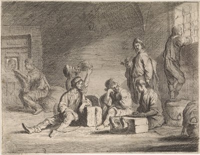 Prisonniers dans un cachot - Cornelis de Wael