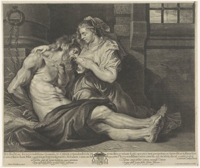 Cimon et Pero (Caritas Romana) - Cornelis van Caukercken