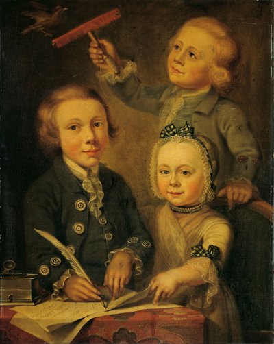 Portrait des enfants de Barend Goudriaan - Cornelis van Cuylenburgh (II)