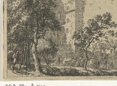 Ruine du château de Haar - Cornelis van Hardenbergh